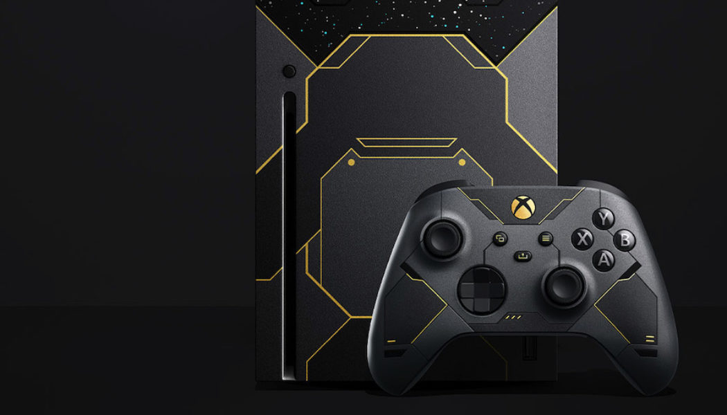 The Halo-themed Xbox Series X is available today at Best Buy