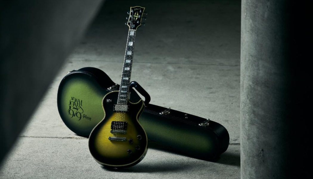 Tool’s Adam Jones Unveils Gibson 1979V2 Les Paul Custom Signature Model Guitar