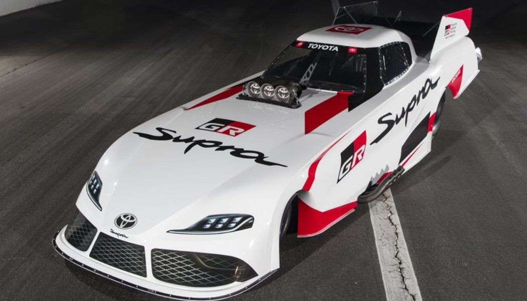 Toyota Reveals its 11,000 HP GR Supra Funny Car