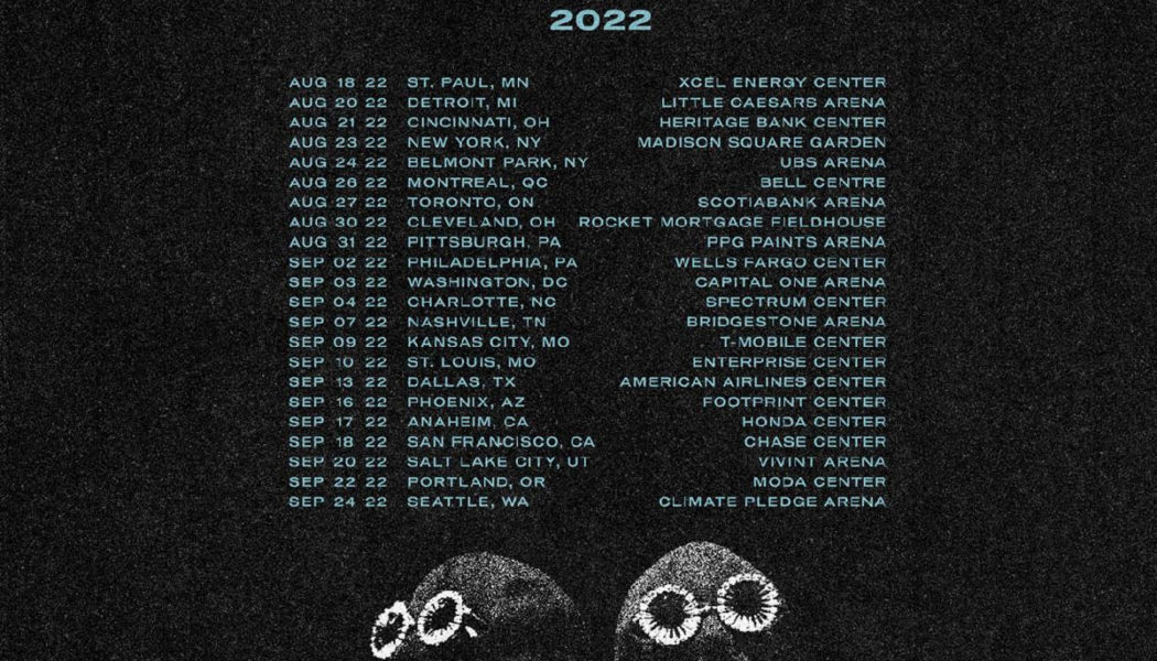 Twenty One Pilots Announce 2022 North American Tour