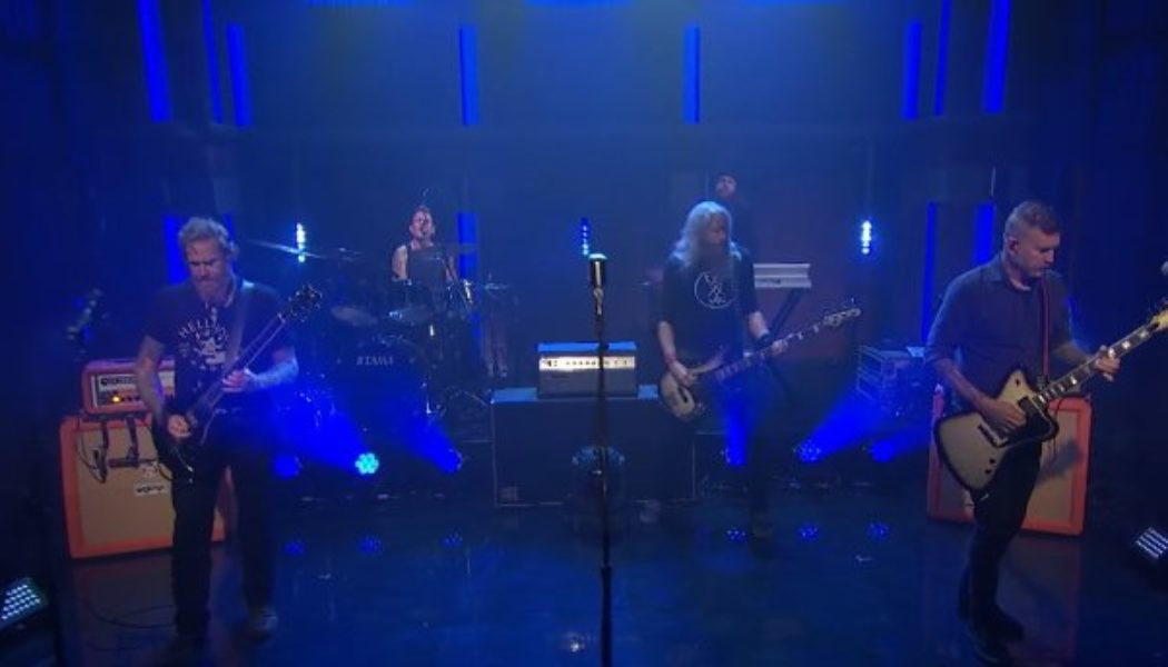 Watch MASTODON Perform ‘Teardrinker’ On ‘Late Night With Seth Meyers’