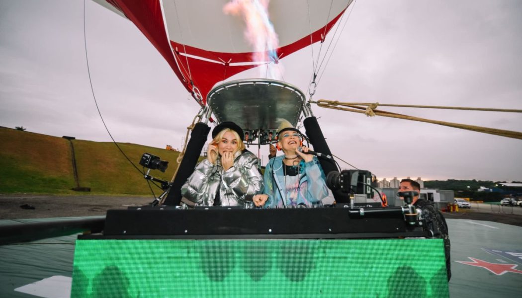 Watch NERVO Perform DJ Set From Hot Air Balloon in Brazil for Formula 1 Racing