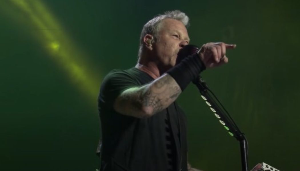 Watch Pro-Shot Video Of METALLICA Performing ‘Holier Than Thou’ At ATLive Concert Series In Atlanta