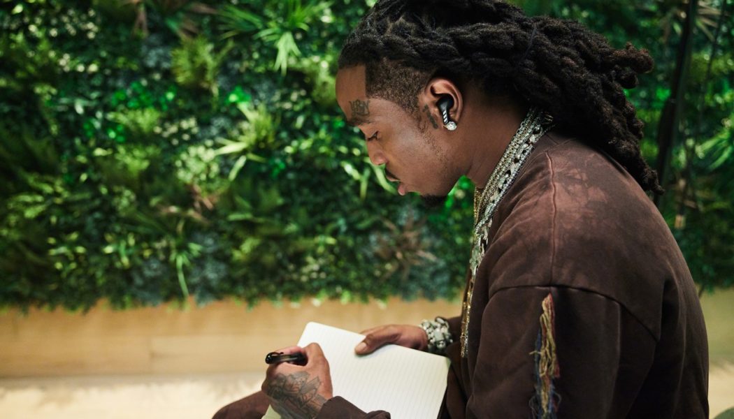 When it Comes to Sound and Sport, Quavo Swears by the adidas Z.N.E. 01 ANC Headphones