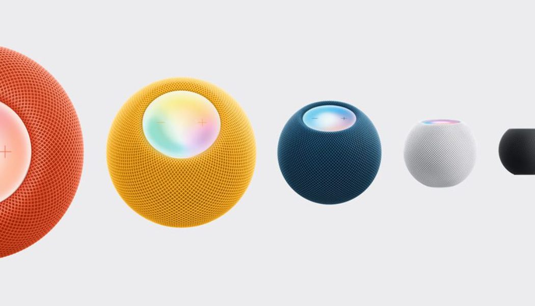 You can buy an orange Apple HomePod Mini now