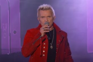 BILLY IDOL Catches ‘Respiratory Cold’, Pulls Out Of ‘Above Ground’ Benefit Concert