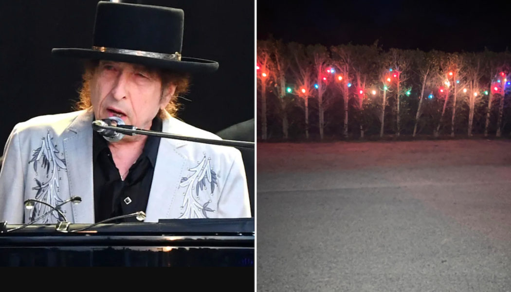 Bob Dylan Gives Our Half-Assed Year a Half-Assed Christmas Light Show