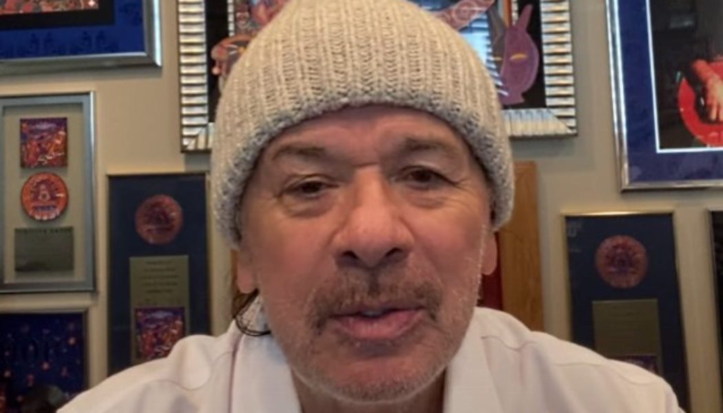 CARLOS SANTANA Cancels Las Vegas Residency Shows Following Heart Scare