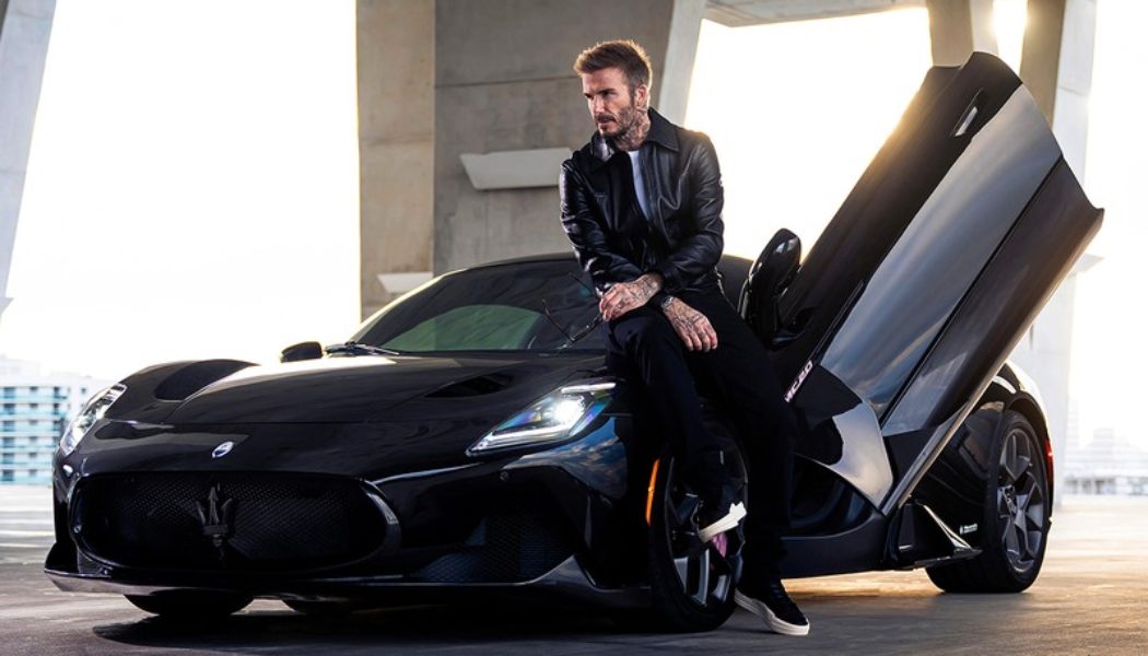 David Beckham’s Maserati MC20 Is a Custom Masterpiece