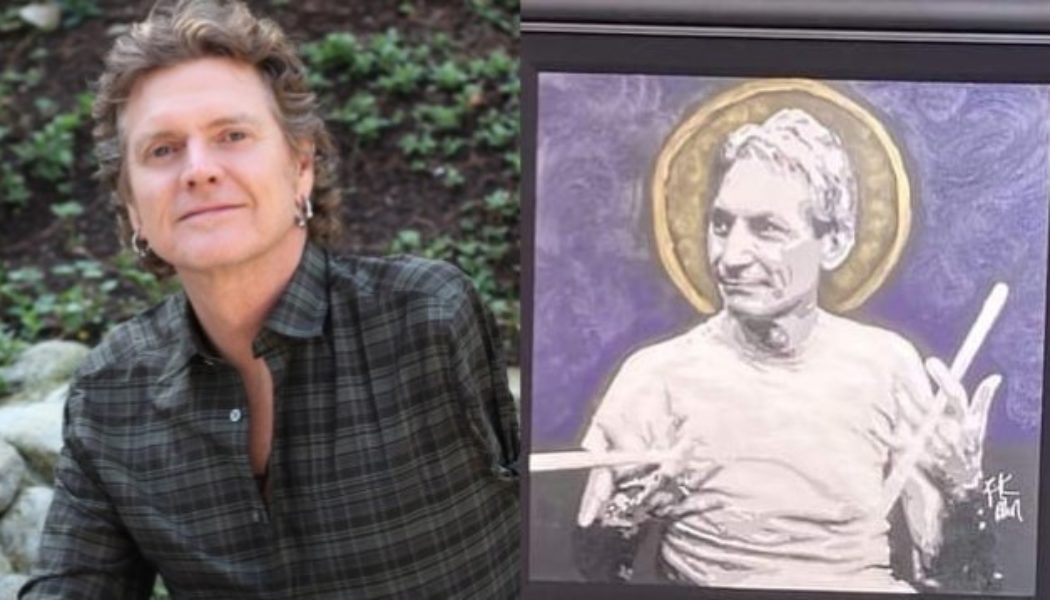 DEF LEPPARD’s RICK ALLEN Is ‘Really Proud’ Of His CHARLIE WATTS Painting