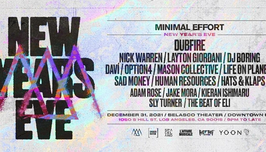 Dubfire and Nick Warren Share Exclusive Mixes Ahead of NYE Celebration at Minimal Effort NYE: Listen