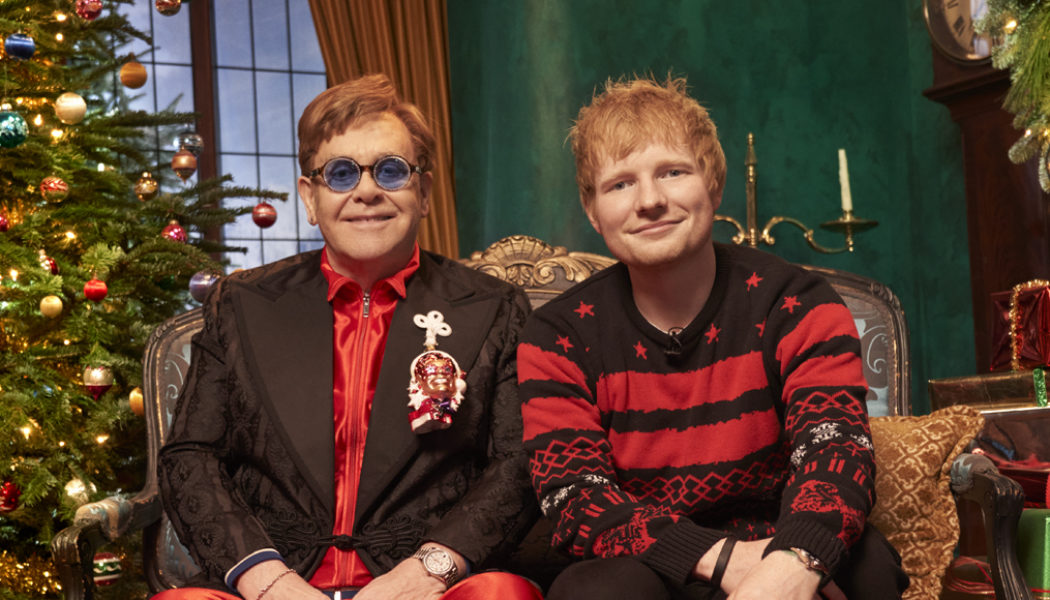 Ed Sheeran and Elton John’s ‘Merry Christmas’ Is Cruising to No. 1 In U.K.