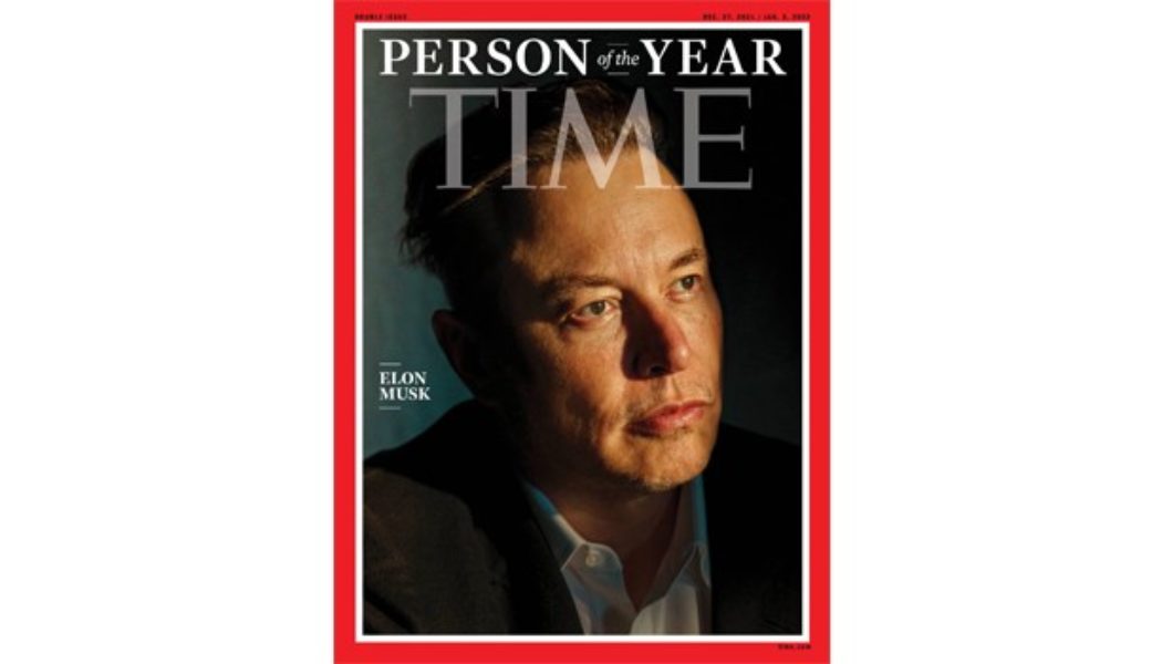 Elon Musk Named ‘TIME Magazine’ Person of the Year