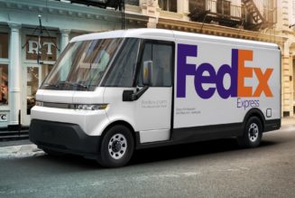 FedEx receives its first electric delivery vans from GM’s BrightDrop