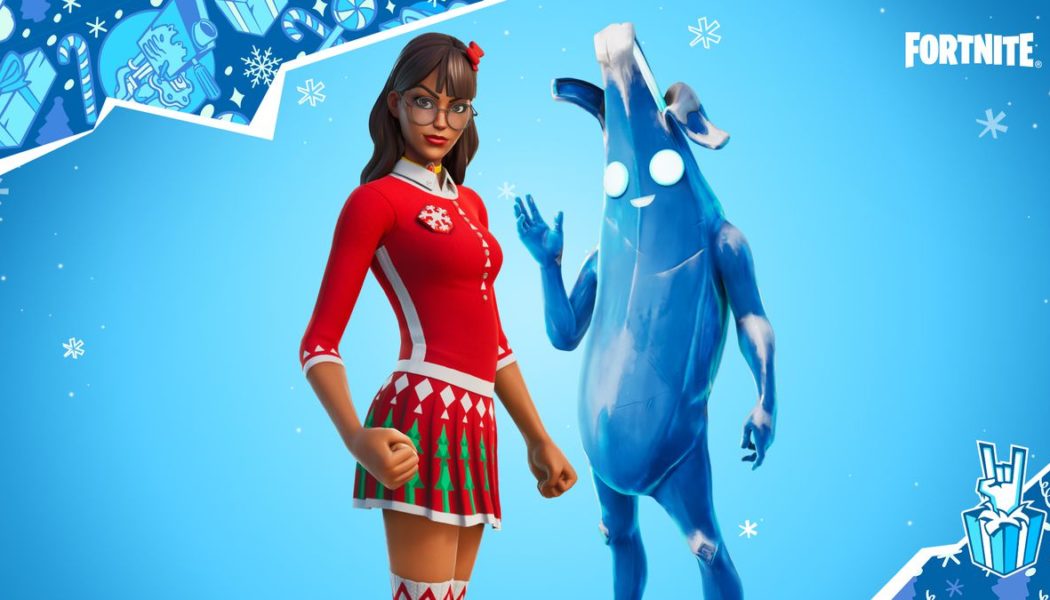 Fortnite’s holiday event has a frozen banana and Tom Holland