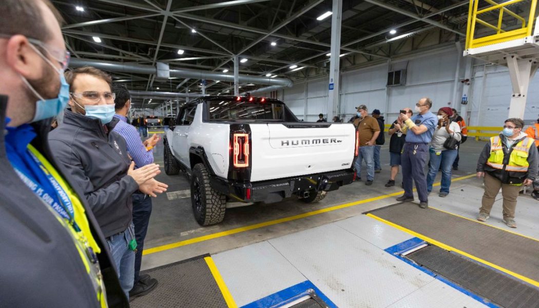 GM starts delivering electric Hummer pickup trucks to customers