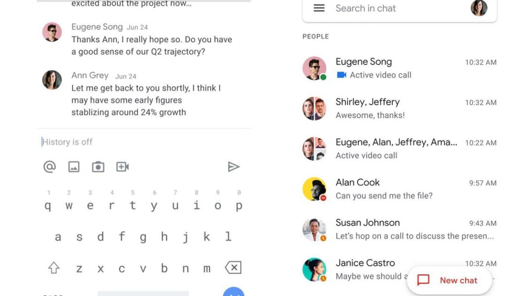 Google’s Gmail app now lets you make voice and video calls