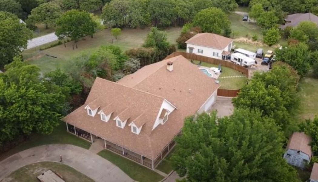 Here’s An Aerial View Of ‘DIMEBAG’ DARRELL ABBOTT’s Home And Recording Studio