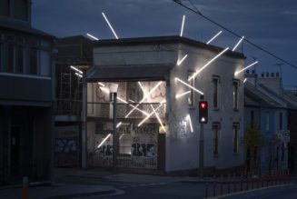 Ian Strange Pierces a Sydney House With Luminous Beams of Light