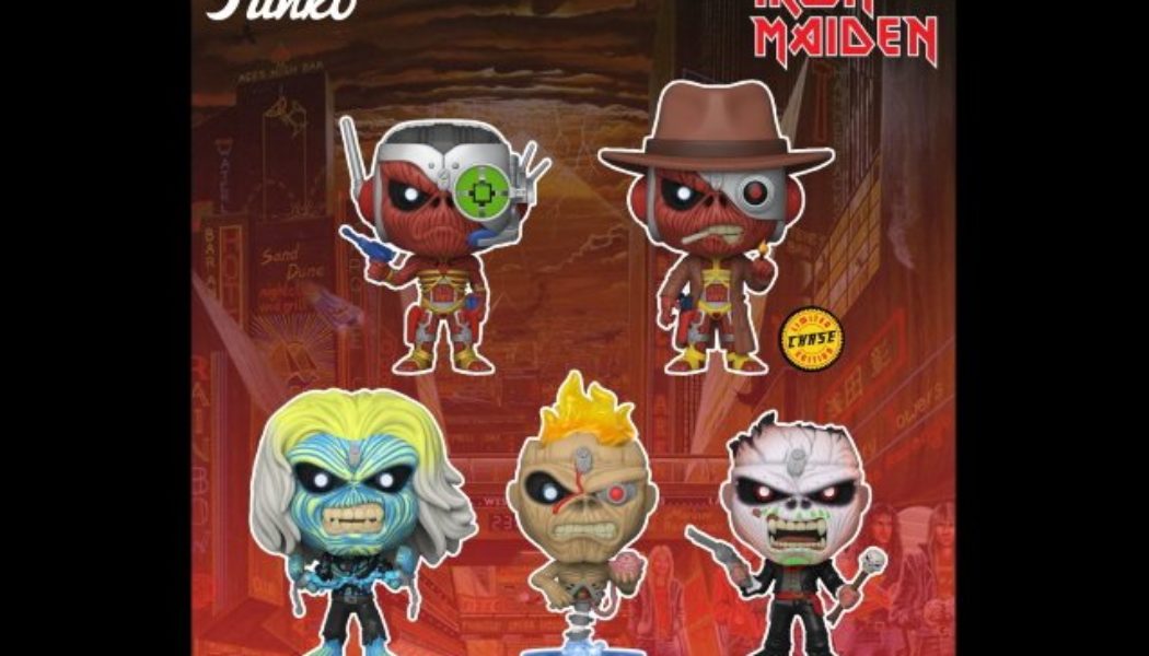 IRON MAIDEN: New EDDIE ‘Pop! Rocks’ Figures From FUNKO Coming In February