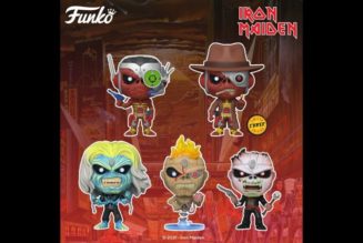 IRON MAIDEN: New EDDIE ‘Pop! Rocks’ Figures From FUNKO Coming In February