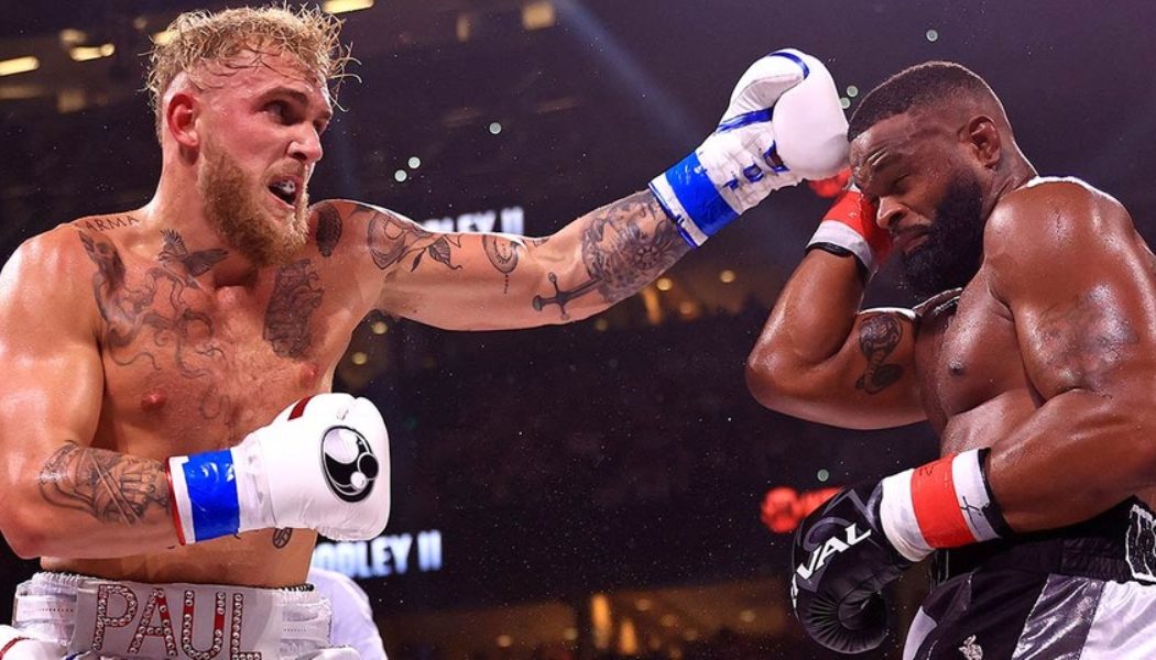 Jake Paul Stops Tyron Woodley With Massive 6th-Round Knockout