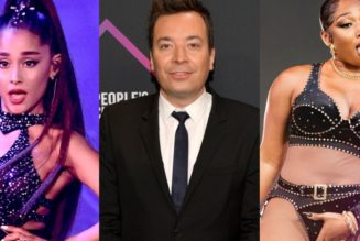 Jimmy Fallon, Megan Thee Stallion and Ariana Grande Drop New Christmas Music Video