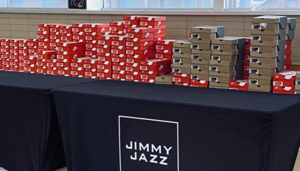 Jimmy Jazz Gave Away Over 1000 Sneakers To Families In Need Across NYC