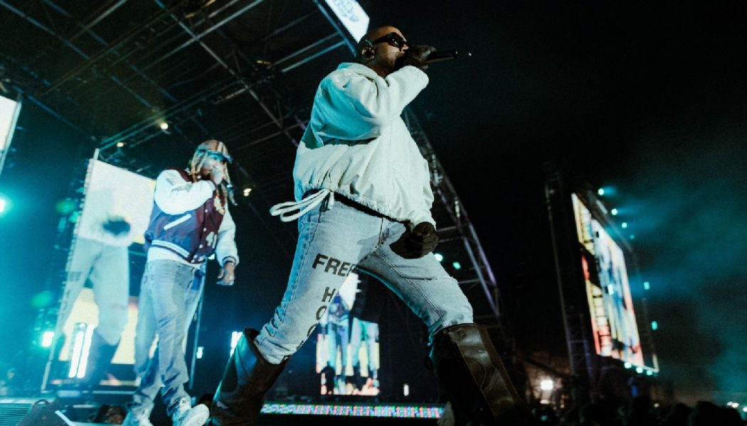 Kanye West Makes Surprise Appearance During Future’s Set at Rolling Loud: Watch