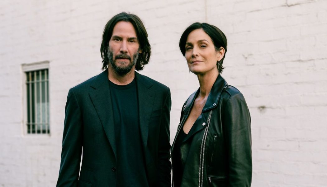 Keanu Reeves and Carrie-Anne Moss on making The Matrix Awakens with Epic Games