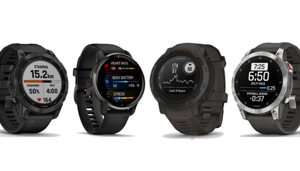 Leaked images show upcoming Garmin Fenix 7 and Venu 2 Plus smartwatches