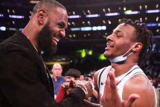 LeBron James Talks Playing With Son Bronny in the NBA One Day