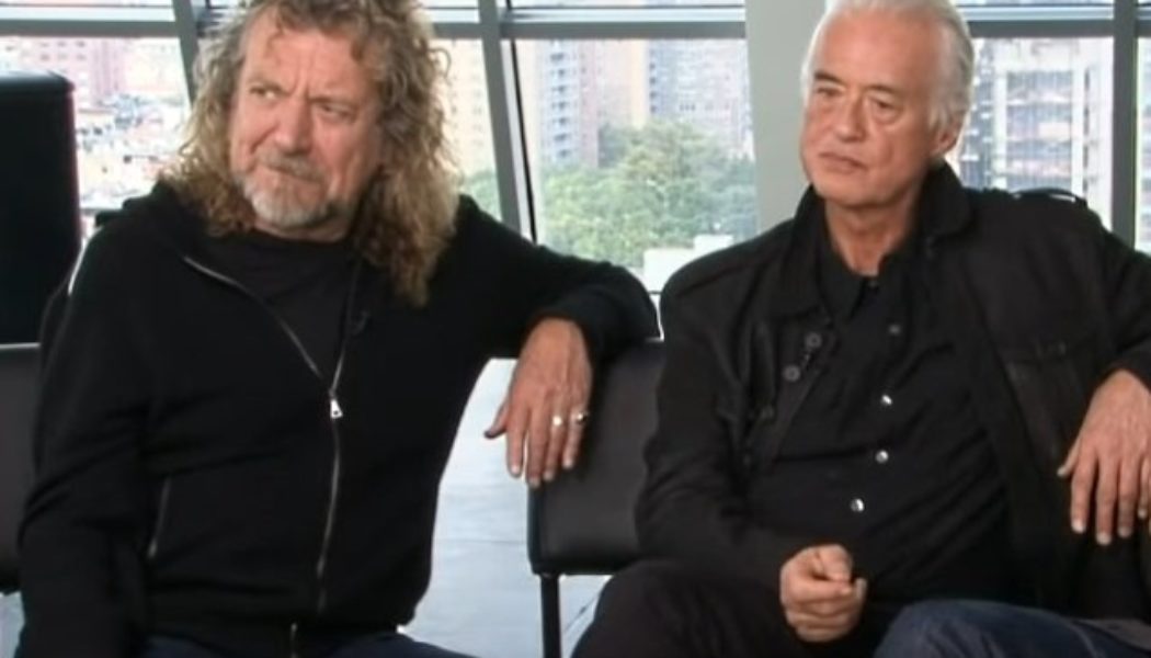 LED ZEPPELIN’s JIMMY PAGE And ROBERT PLANT Pay Tribute To Former Tour Manager RICHARD COLE