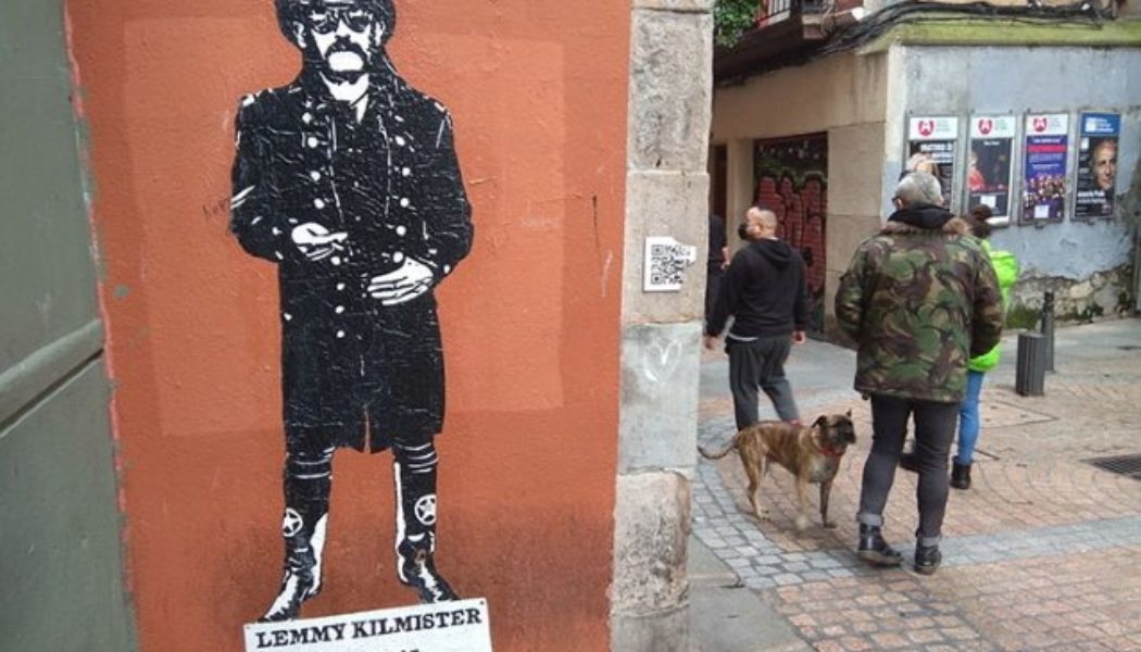 LEMMY Mural Appears On Spanish Street