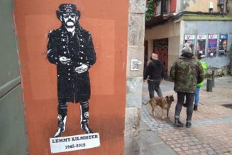 LEMMY Mural Appears On Spanish Street