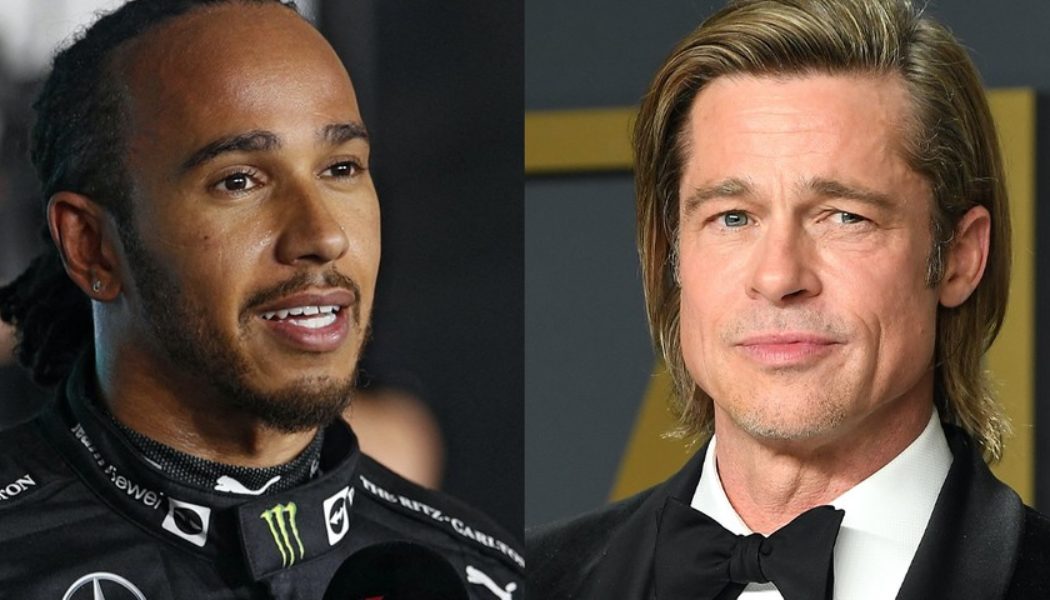 Lewis Hamilton and Brad Pitt Reportedly Working on a Racing Film Together