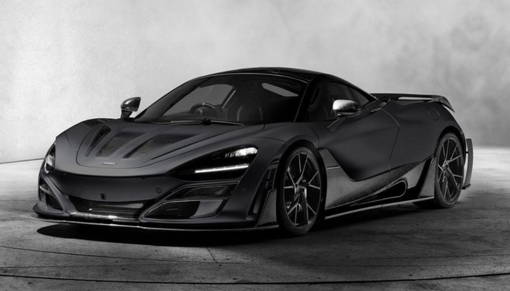 Mansory Gives the McLaren 720S a Stealth Black Rework