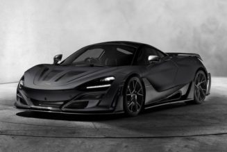 Mansory Gives the McLaren 720S a Stealth Black Rework