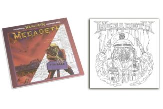 MEGADETH: First Official Coloring Book Now Available