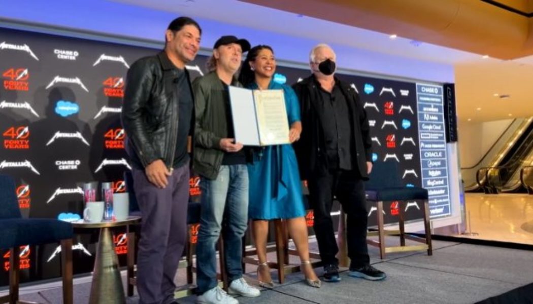 ‘METALLICA Day’ Proclaimed In San Francisco On Band’s 40th Anniversary