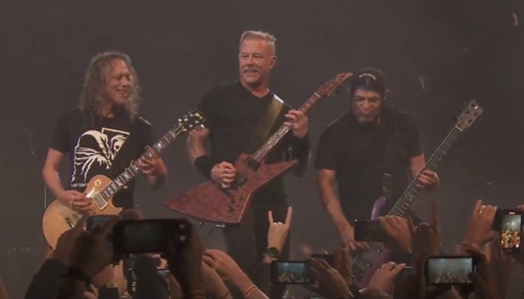 METALLICA Plays Career-Spanning Set At First 40th-Anniversary Show At San Francisco’s Chase Center (Video)