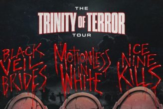 MOTIONLESS IN WHITE, BLACK VEIL BRIDES And ICE NINE KILLS Announce ‘Trinity Of Terror’ Tour