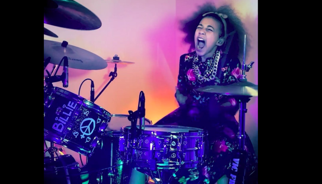 Nandi Bushell Returns to the Drums for Version of Billie Eilish’s ‘Happier Than Ever’