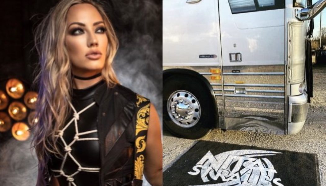 NITA STRAUSS Pleads For Return Of Stolen Tour Bus Mat