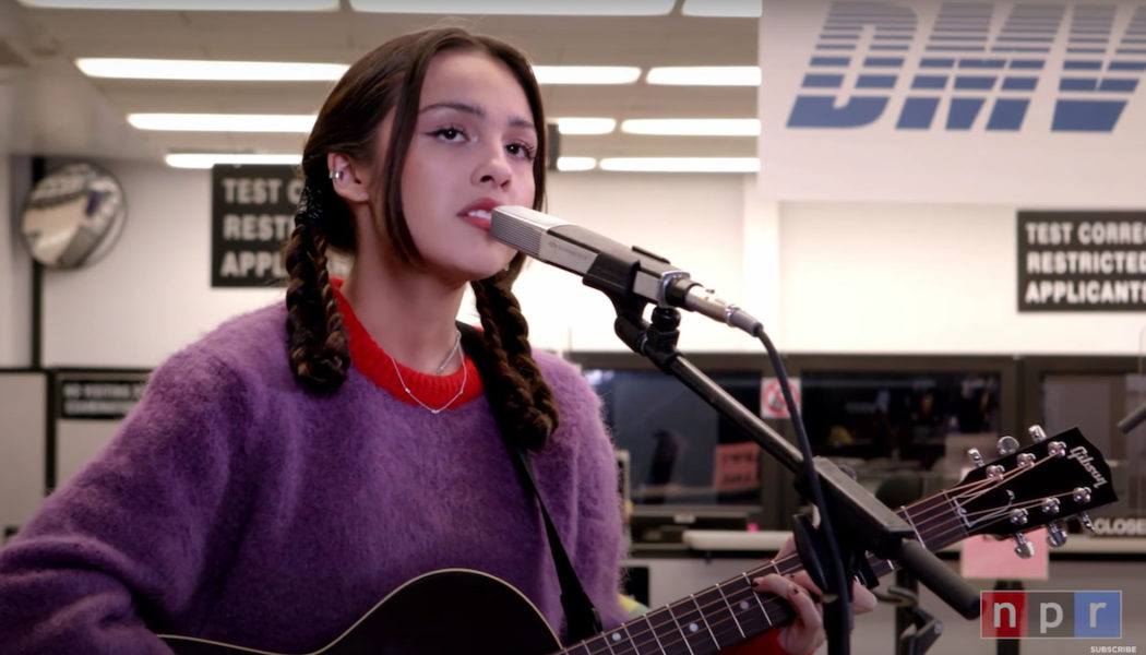 Olivia Rodrigo Plays “drivers license” at the DMV for Tiny Desk (Home) Concert: Watch