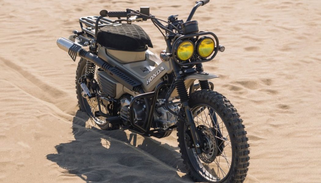 Onehandmade Taiwan Preps Honda’s CT125 for the Sand With Baja-Inspired Build