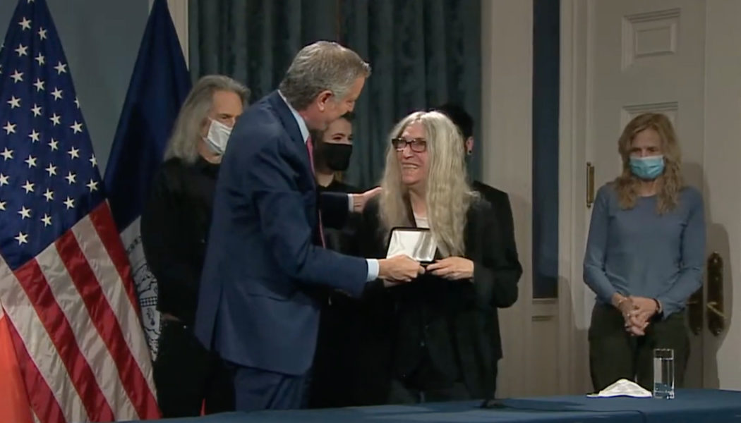 Patti Smith Honored With Key to New York City