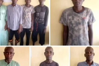 Police Uncovered New Trend of Kidnaping in Taraba, arrest 11 Kidnapers, Recovered 7 AK-47 Rifles, 121 Live Ammunition