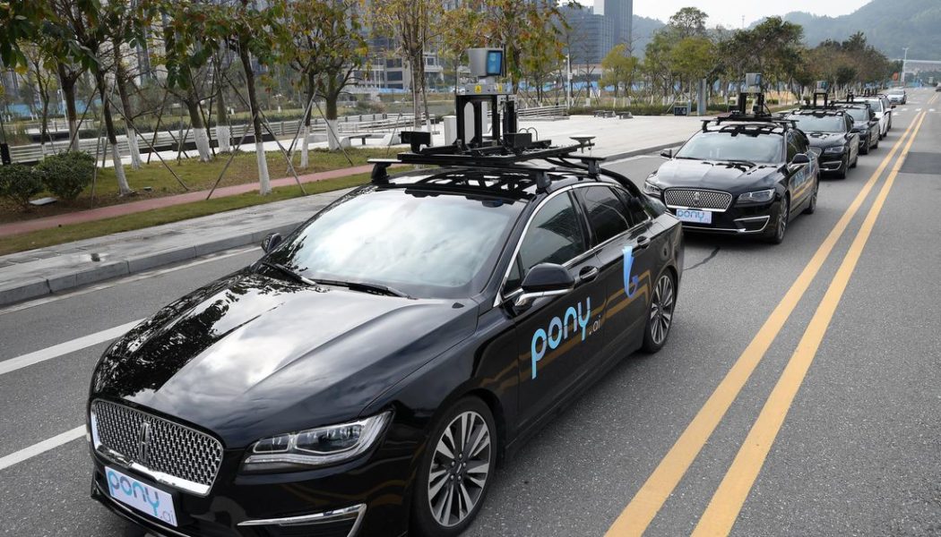 Pony.ai’s permit to test driverless vehicles in California is suspended after crash