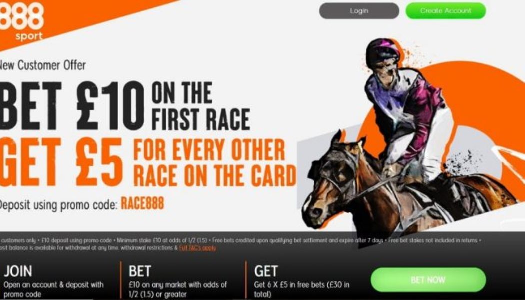 Racing Tips: Cheltenham Races New Years Day Tips & Bet Through the Card with 888Sport New Customer Offer